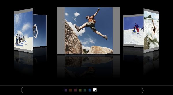image gallery html template. From: http://www.flash-gallery-software.com/flash-gallery-template/3d- 