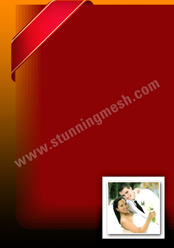 Stunningmesh - Wedding Card in Photoshop