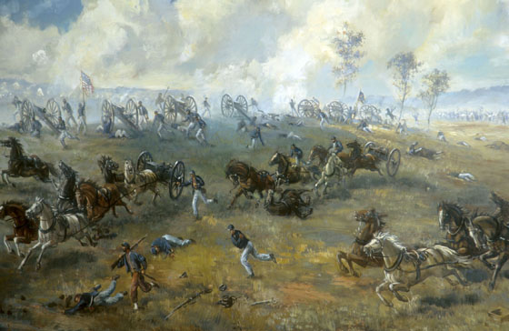 Awesome War and Battlefield Paintings