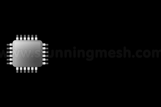 High Tech Chip Logo Design in Photoshop