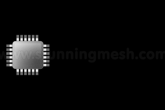 High Tech Chip Logo Design in Photoshop