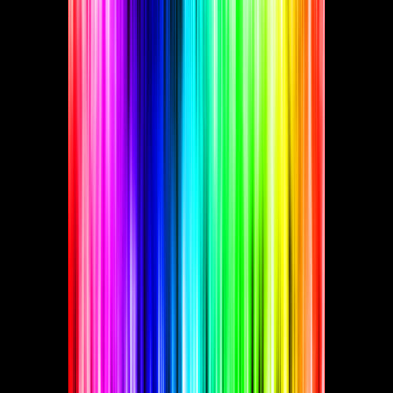 Rainbow Colors Stripes in Adobe Photoshop