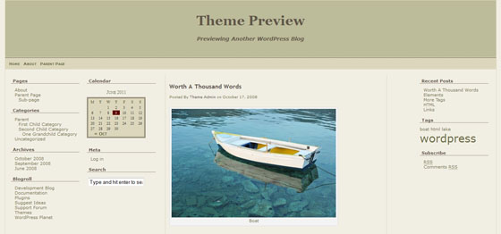 Surreal RealityFlexible Width WordPress Themes