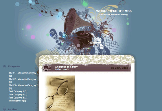 Musique WordPress Theme