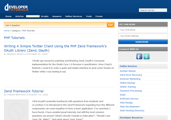 Best and Valuable Sites to Get PHP Tutorials and Scripts