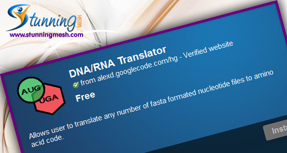 stunningmesh-google-chrome-extensions-translator-dna-rna-translator Language and Translators
