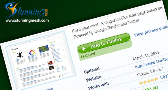 Feedly 5.5 Firefox Add-ons