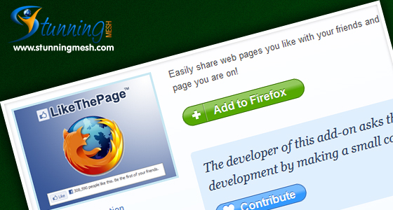 Firefox Add-ons - LikeThePage - Facebook Like Any page