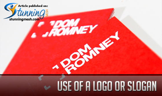 Use of a Logo or Slogan