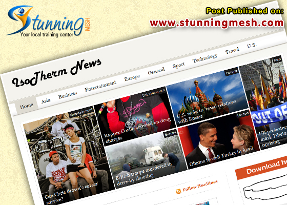 Isotherm by Bizzartic Premium WordPress Themes