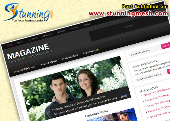 Magainze Child by StudioPress