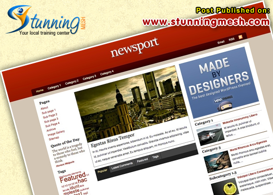 Newsport by WooThemes