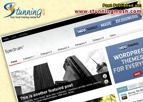 Spectrum by Wootheme