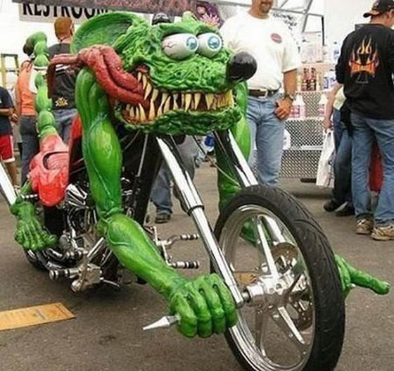 Unusual and unique Bikes & Motorbikes Amazing Motorbikes in the World