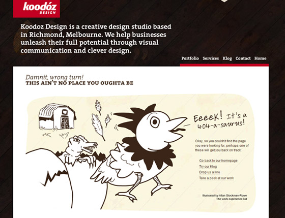 404 Error - Page not found sample