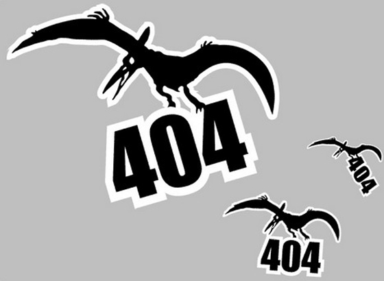 404 Error - Page not found sample