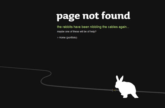 404 Error - Page not found sample