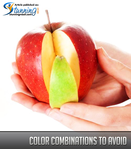 Color Combinations to Avoi