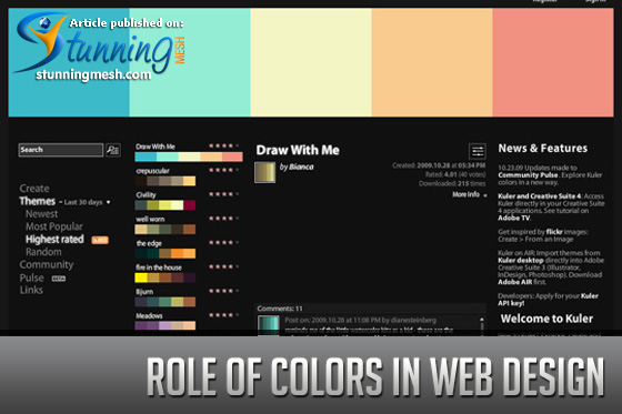 Role of Colors