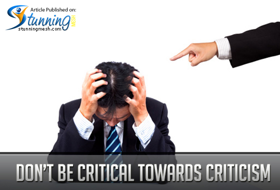 Design Business - Don’t be Critical towards Criticism