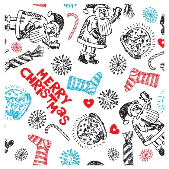 Christmas Doodle Vector Christmas Doodle Vector