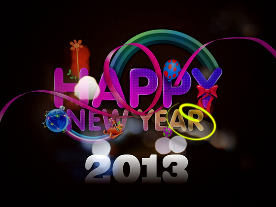 Beautiful Happy New Year 2013 in Different Styles Beautiful Happy New Year 2013 in Different Styles