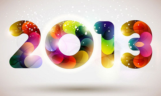 Beautiful Happy New Year 2013 in Different Styles Beautiful Happy New Year 2013 in Different Styles