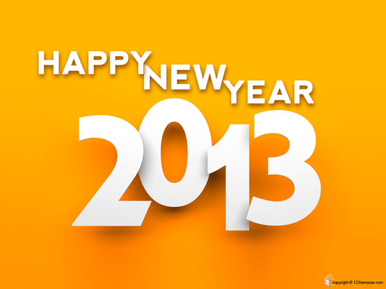 Happy New Year 2013