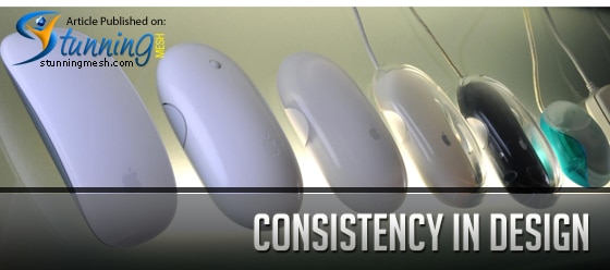 Consistency in Design