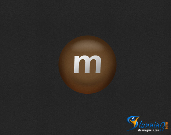 M&M Chocolate Design in Photoshop Tutorial - Step 7