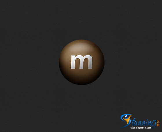 M&M Chocolate Design in Photoshop Tutorial - Step 8