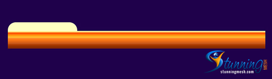 Orange Header Design in Photoshop - Step 6