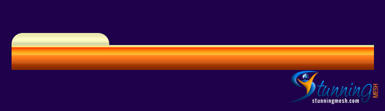 Orange Header Design in Photoshop - Step 7
