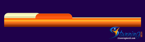 Orange Header Design in Photoshop - Step 9