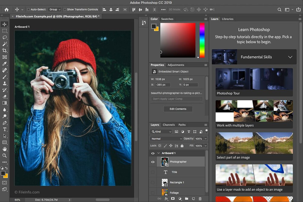 Start Website Design With Ultimate Source: Photoshop