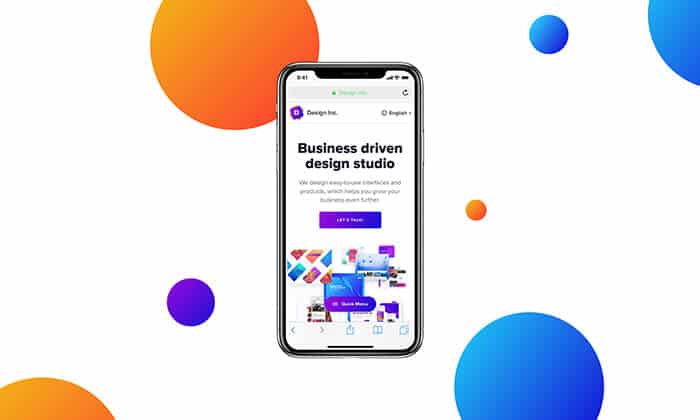 Web Design for iPHone