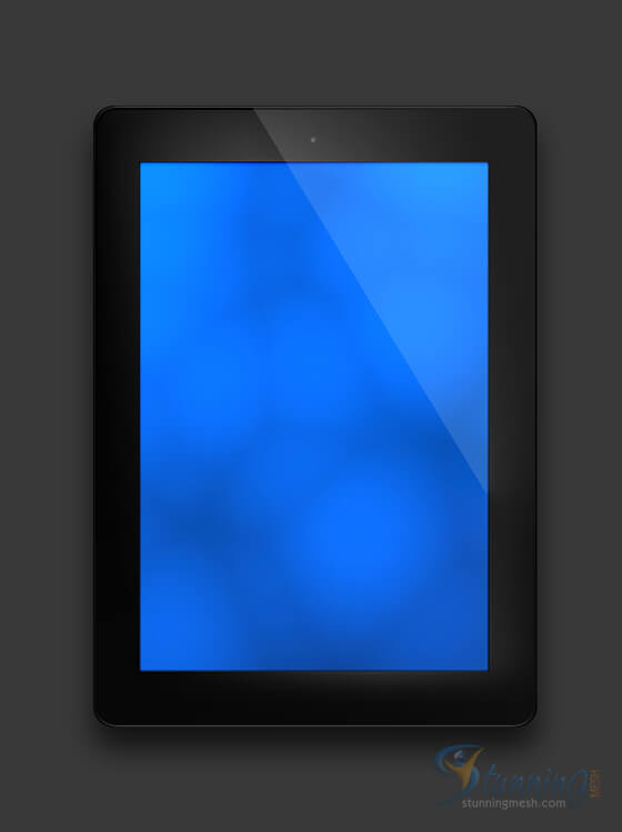 Realistic iPad Design in Photoshop