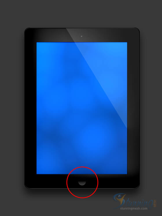Realistic iPad Design in Photoshop