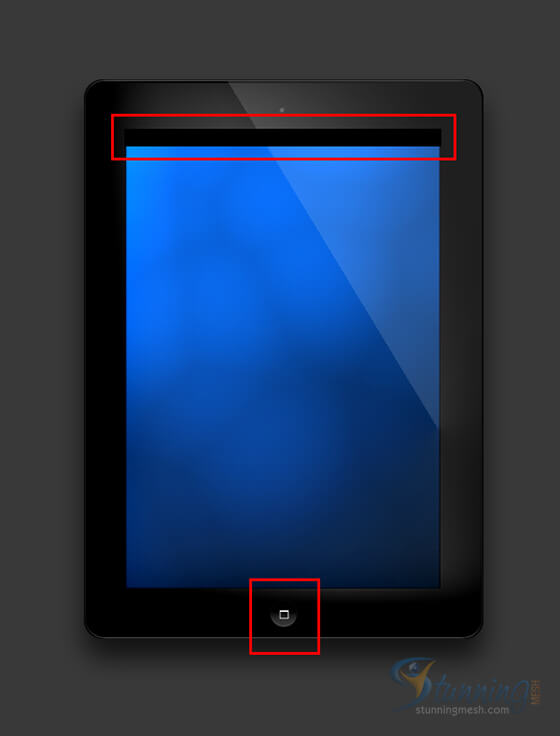Realistic iPad Design in Photoshop