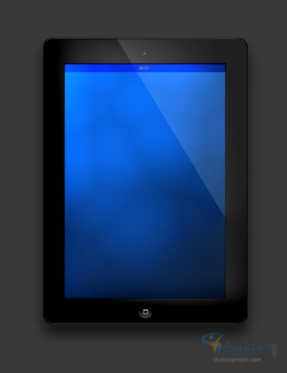 Realistic iPad Design in Photoshop