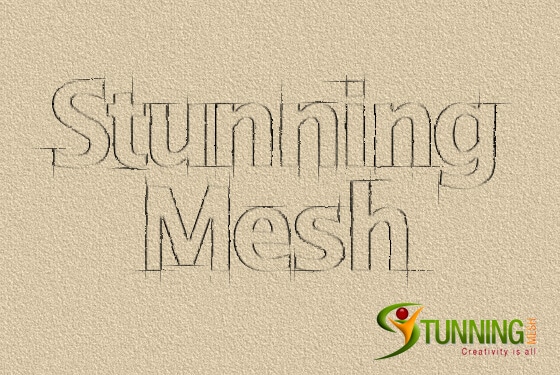 Outline Sketch Text Effect Using Adobe Photoshop