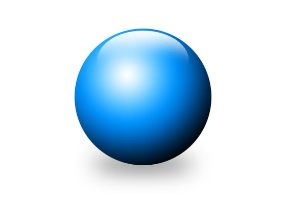 Glossy Ball in Photoshop