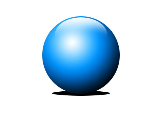 Glossy Ball in Photoshop