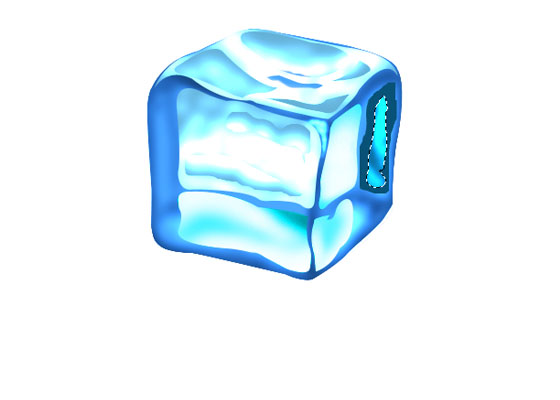 Make Ice Cubes Using Photoshop